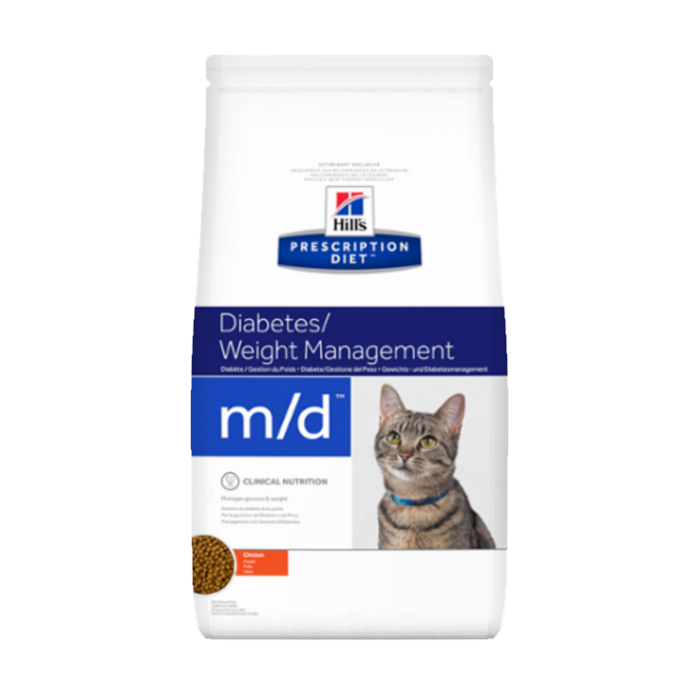 Levně HILL'S Prescription Diet™ m/d™ Feline granule 1,5 kg