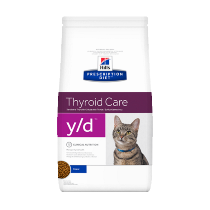 Levně HILL'S Prescription Diet™ y/d™ Feline granule 1,5 kg