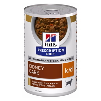 HILL'S Prescription Diet k/d kuře a zelenina konzerva pro psy 354 g