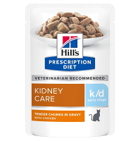 HILL'S Prescription Diet k/d Early Stage kapsička pro kočky 12 x 85 g