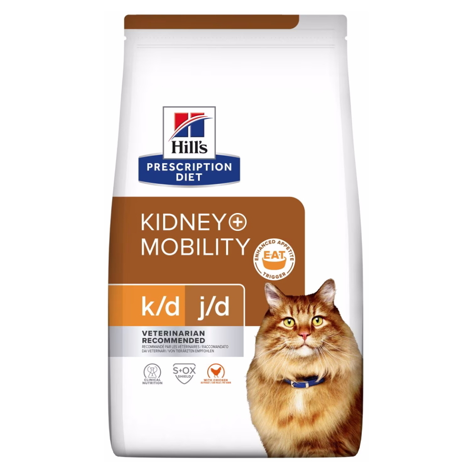 E-shop HILL'S Prescription Diet k/d + Mobility granule pro kočky 1,5 kg