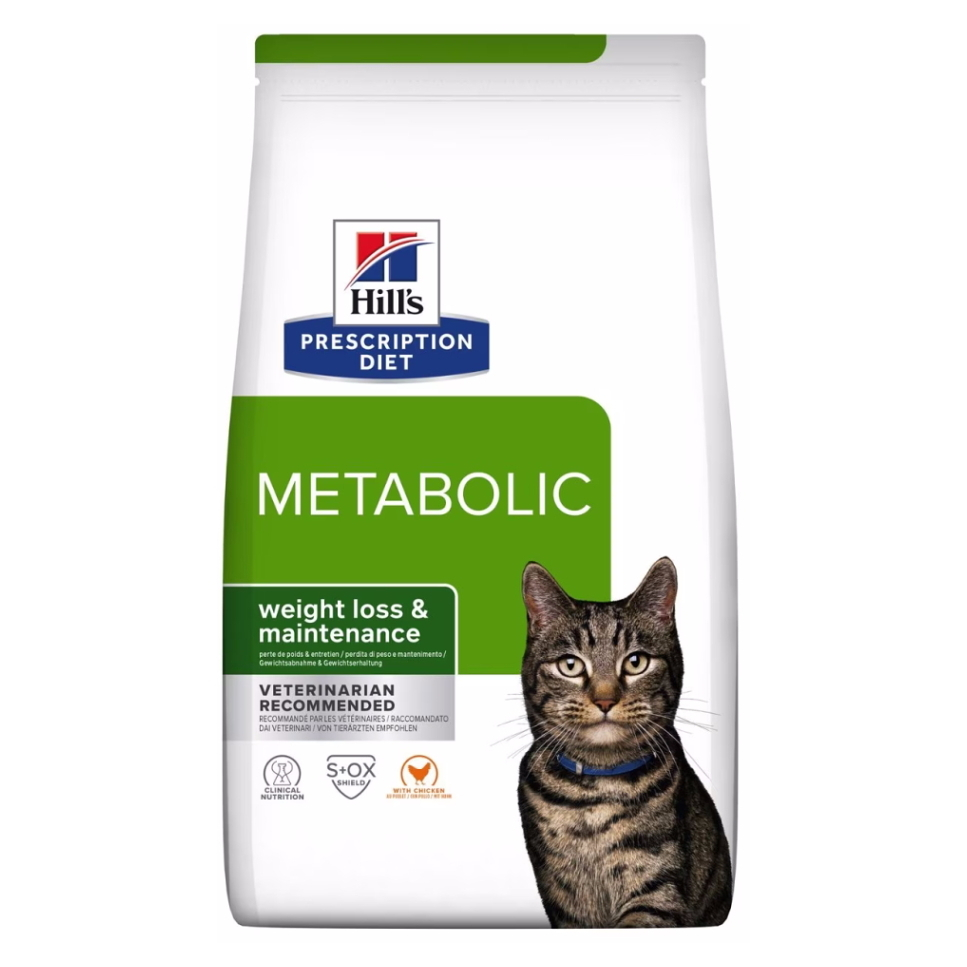 E-shop HILL'S Prescription Diet Metabolic kuře granule pro kočky 3 kg