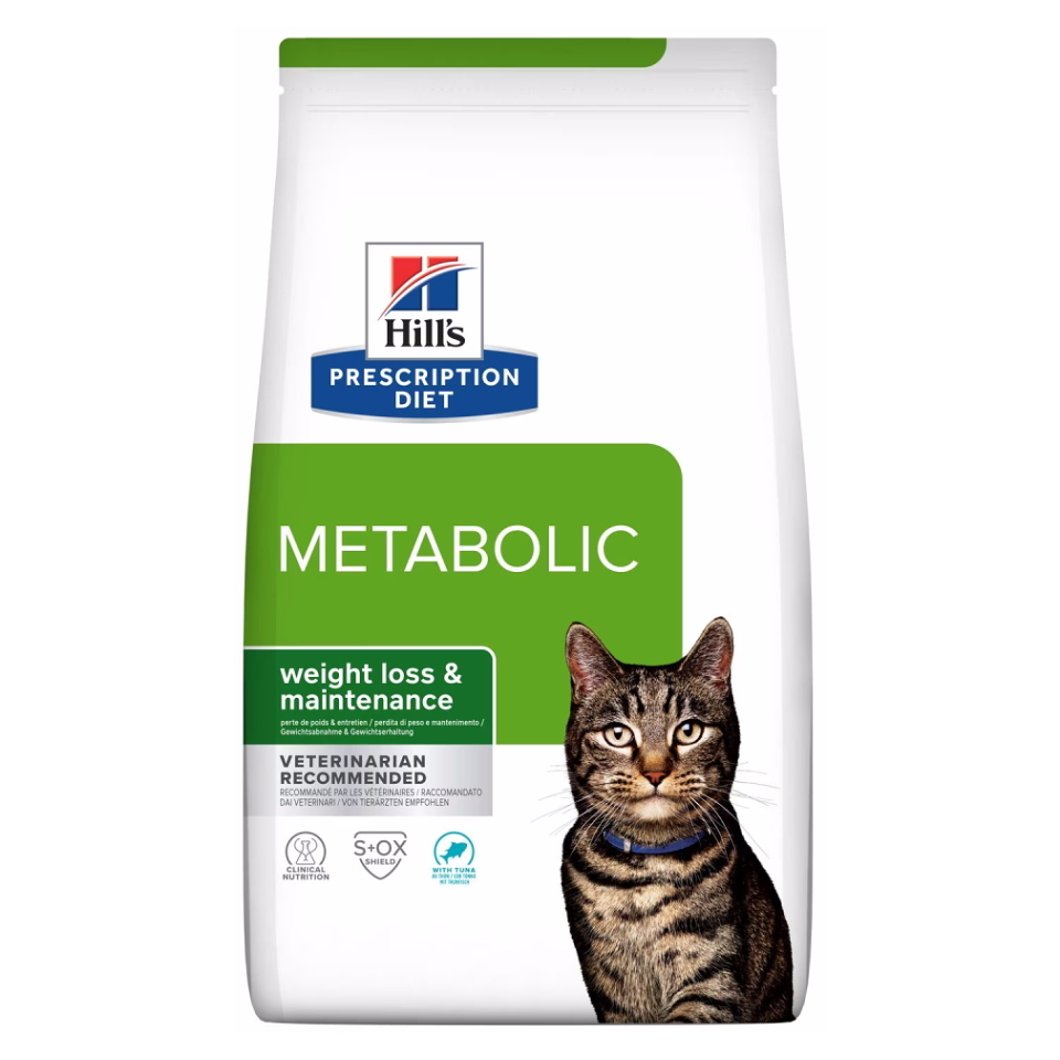 E-shop HILL'S Prescription Diet Metabolic tuňák granule pro kočky 3 kg