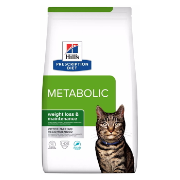 HILL'S Prescription Diet Metabolic tuňák granule pro kočky 3 kg