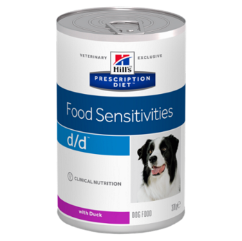 HILL'S Prescription Diet™ d/d™ Canine Duck konzerva 370 g