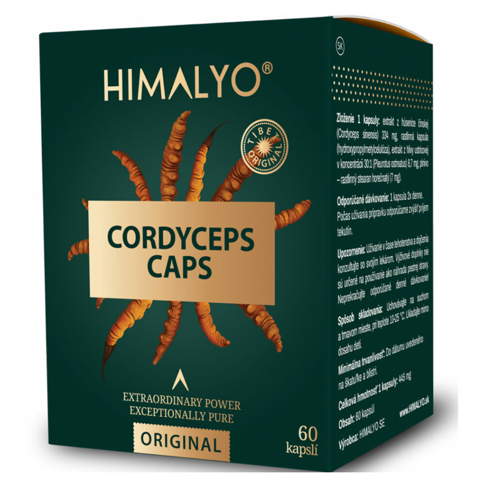 Levně HIMALYO Cordyceps 60 kapslí