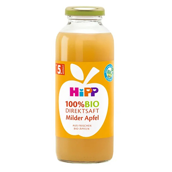 HIPP 100% Juice jablečná šťáva BIO 330 ml (Ovocné šťávy) - BIO, Ekologické