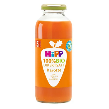 HIPP 100% Juice karotková šťáva BIO 330 ml (Ovocné šťávy) - BIO, Ekologické