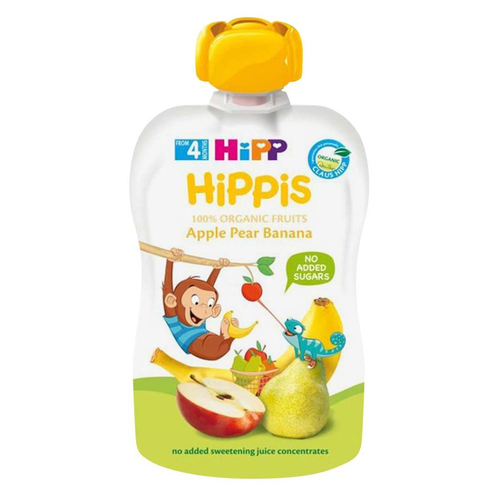E-shop HiPP 100% ovoce Jablko-Hruška-Banán od 4.měsíce BIO 100 g