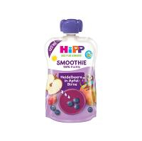 HiPP 100% ovoce Smoothie Jablko-Hruška-Borůvky BIO 120 ml
