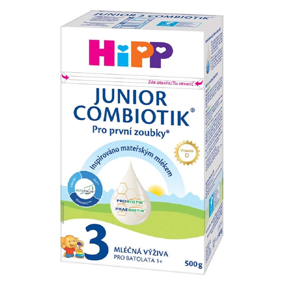 HiPP 3 Junior combiotik pokračovací batolecí mléko 500 g