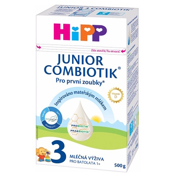 HIPP 3 Combiotik junior mléčná výživa 500 g (Pokračovací kojenecká mléka)