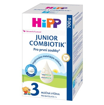 HIPP 3 Combiotik junior mléčná výživa 700 g (Pokračovací kojenecká mléka)