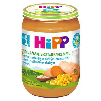 HiPP BIO Zelenina ze zahrádky se sladkými bramborami 190 g