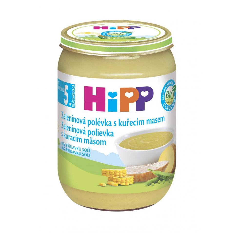 HiPP BIO Polévka Zeleninová s kuřecím 190 g