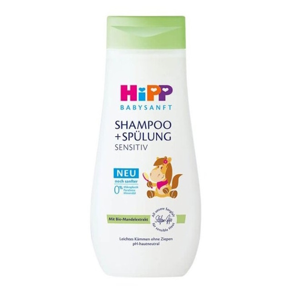 E-shop HiPP Babysanft dětský šampon s kondicionérem koník 200 ml