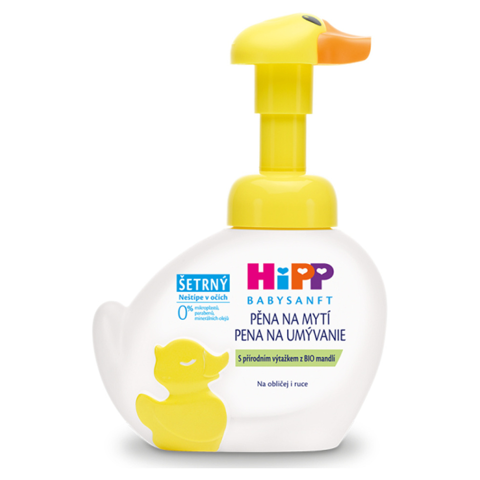 Levně HIPP Babysanft pěna na mytí 250 ml