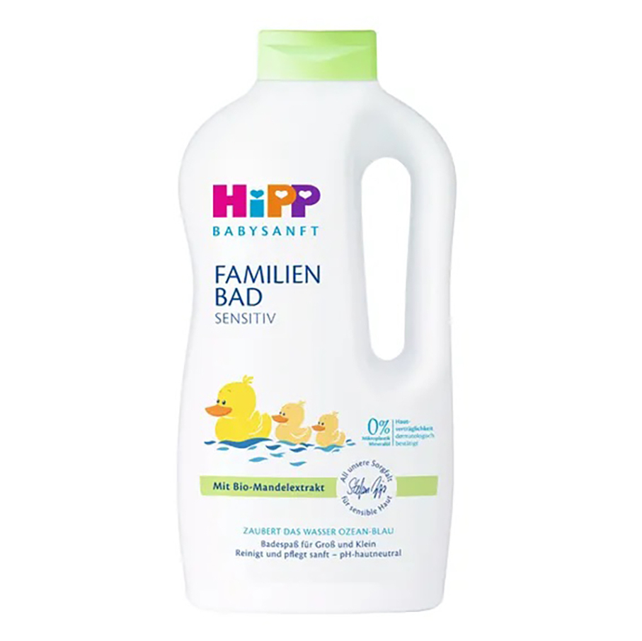 HIPP BabySanft rodinná koupel sensitiv 1000 ml