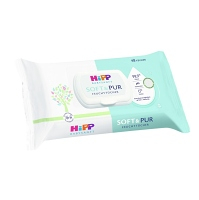 HIPP BabySanft Soft&Pur vlhčené ubrousky 48 ks