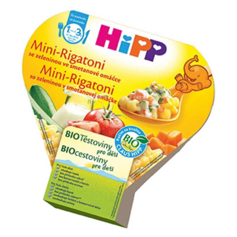 E-shop HiPP BIO Mini-Rigatoni se zeleninou ve smetanové omáčce 250 g