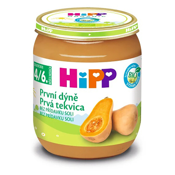 HIPP První dýně BIO 125 g (Zeleninové příkrmy) - BIO
