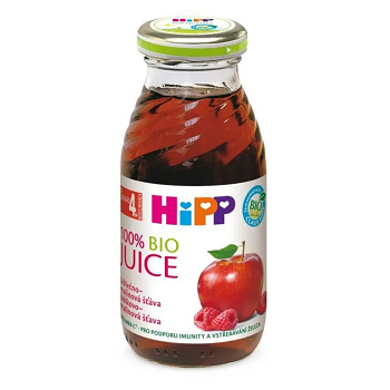 HIPP Šťáva Jablečno-malinová BIO 200 ml (Ovocné šťávy) - BIO