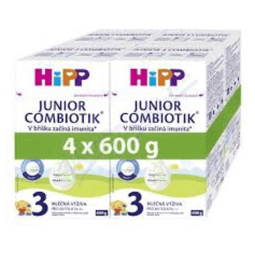Hipp 3 Junior Combiotik Batolecí mléko 4x600 g