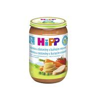 HiPP BIO Zelenina s těstovinami a kuřetem 220 g