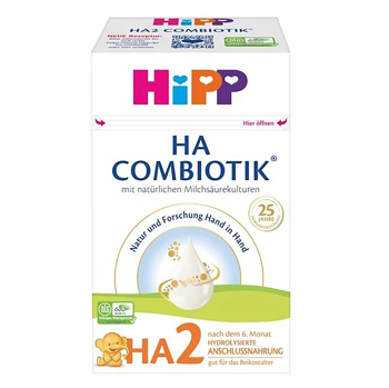 HIPP HA 2 combiotik kojenecká výživa 600 g (Pokračovací kojenecká mléka) - Hypoalergenní