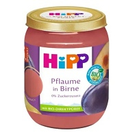 HIPP Bio hrušky se švestkami 4/6m 160 g