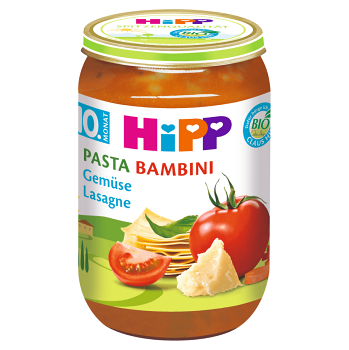 HiPP Junior BIO Pasta Bambini Zeleninové lasagne 220 g