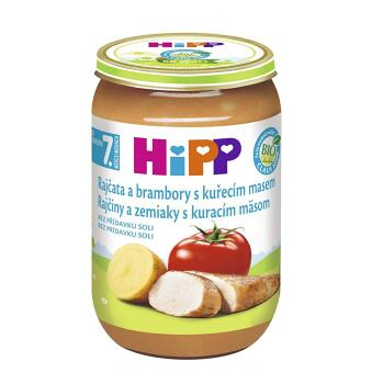 HiPP BIO Rajčata s bramborami a kuřetem 220 g