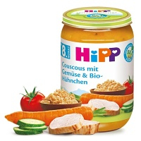 HIPP Bio kuskus se zeleninou a kuřecím masem 8m 220 g