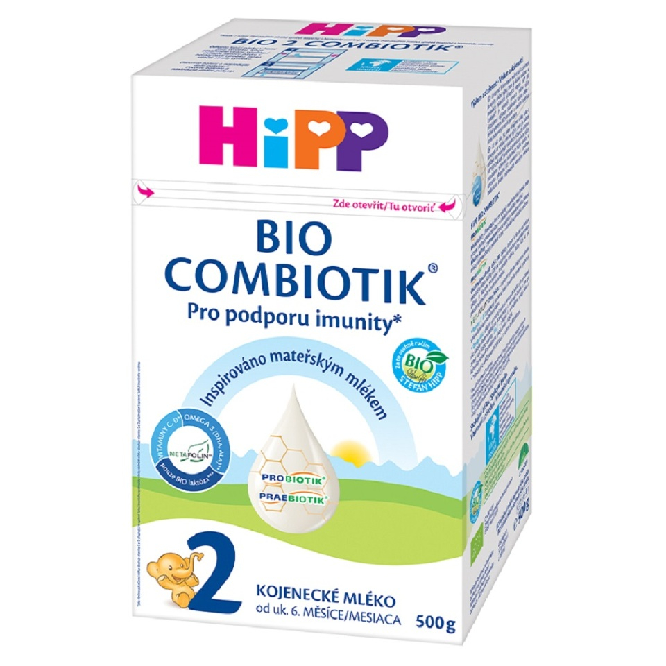 E-shop HiPP 2 BIO Combiotik pokračovací kojenecké mléko 500 g