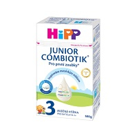 HiPP 3 JUNIOR Combiotik Pokračovací batolecí mléko od 12 - 24 měsíců 500 g