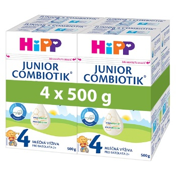 HiPP 4 Junior combiotik pokračovací batolecí mléko 4 x 500 g