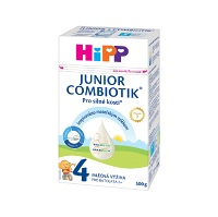 HiPP 4 Junior Combiotik Pokračovací batolecí mléko od 24.měsíců 500 g