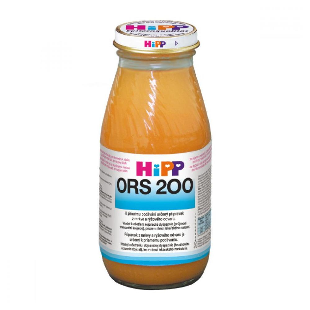 E-shop HiPP ORS Mrkvový-rýžový odvar proti průjmu 200 ml