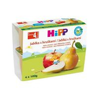 HIPP Ovoce 100% Jablka s hruškami BIO 4x100 g