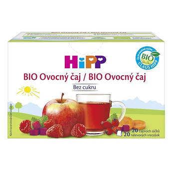 HIPP Ovocný čaj BIO 20 x 2 g (Ovocné čaje pro děti) - BIO