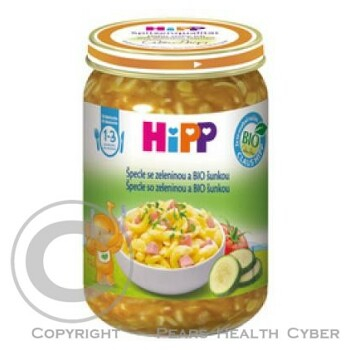 HiPP Špecle se zeleninou a BIO šunkou 250g ()