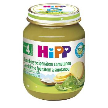 HiPP BIO Jemný špenát s brambory 125 g