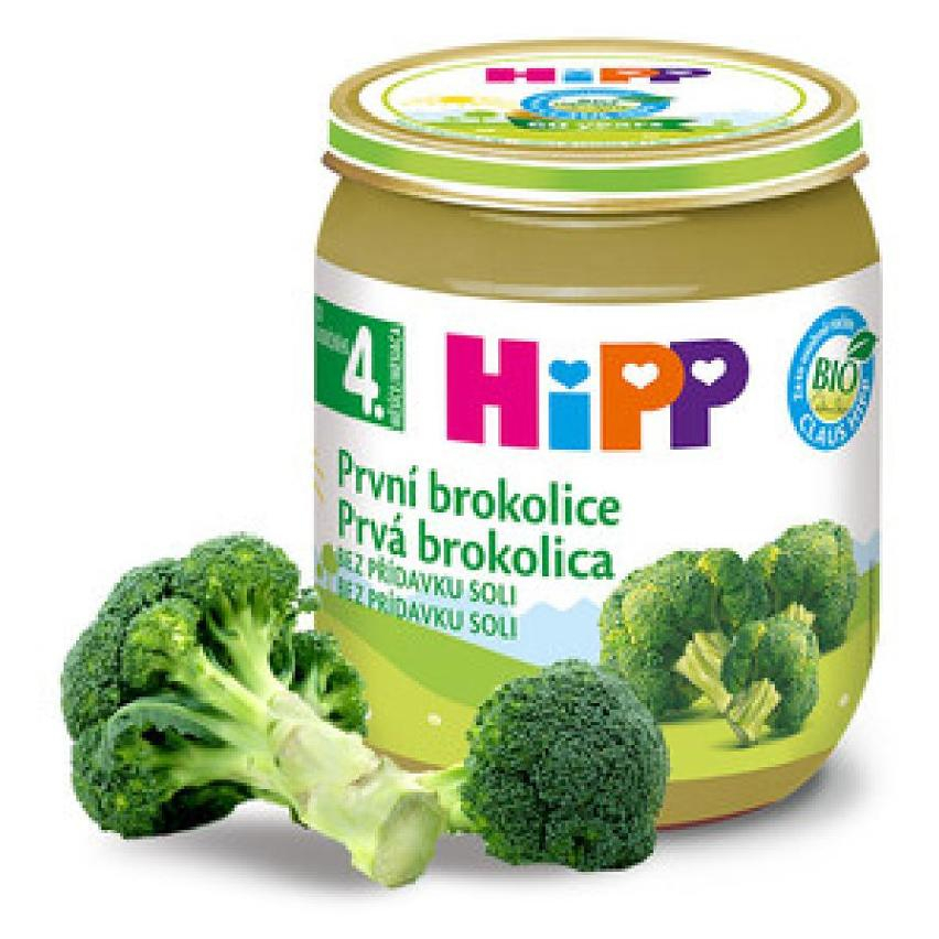 E-shop HiPP BIO První brokolice od ukončeného 4. měsíce 125 g