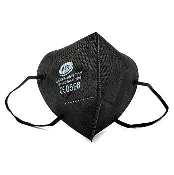 HJR FFP2 Respirátor černý 50 kusů (Respirátory)