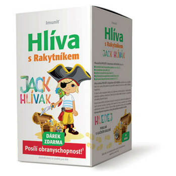 IMUNIT Hlíva Jack Hlívák s rakytníkem pro děti 30 tablet