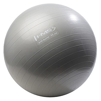 HMS YB02N gymnastický míč 55 cm šedý (Gymnastické míče a overbally)