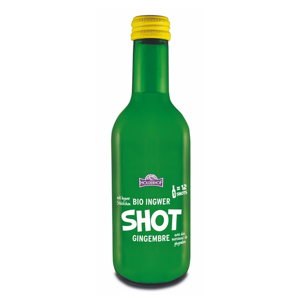 HOLDERHOF Shot zázvorový BIO 250 ml