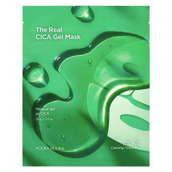 HOLIKA HOLIKA  The Real Cica Celonoční hloubkově zklidňující maska 35 g (Korejské pleťové masky) - Noční péče, Korejská