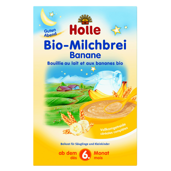 HOLLE Bio Mléčná kaše banánová 250 g