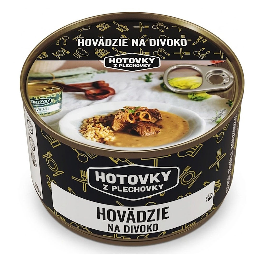 HOTOVKY Z PLECHOVKY Hovězí pečínka 800 ml